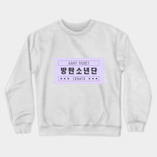 ARMY ticket Crewneck Sweatshirt